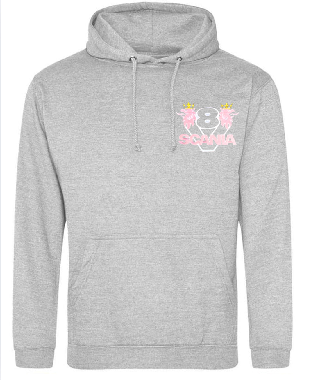 Scania V8 Hoodie (Front Logo Only)