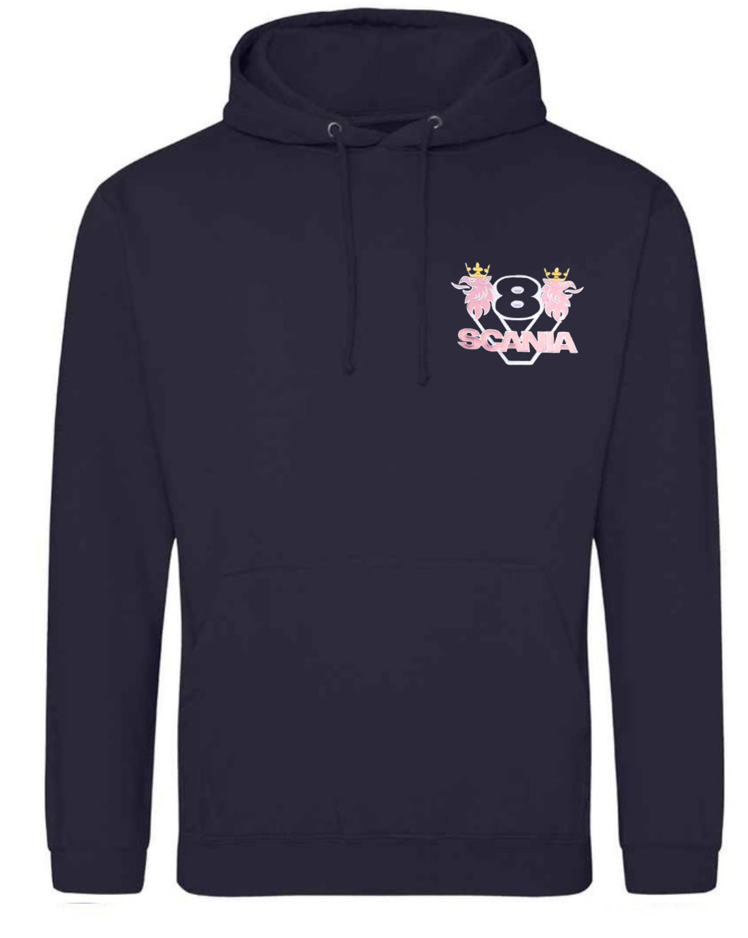 Scania V8 Hoodie (Front Logo Only)