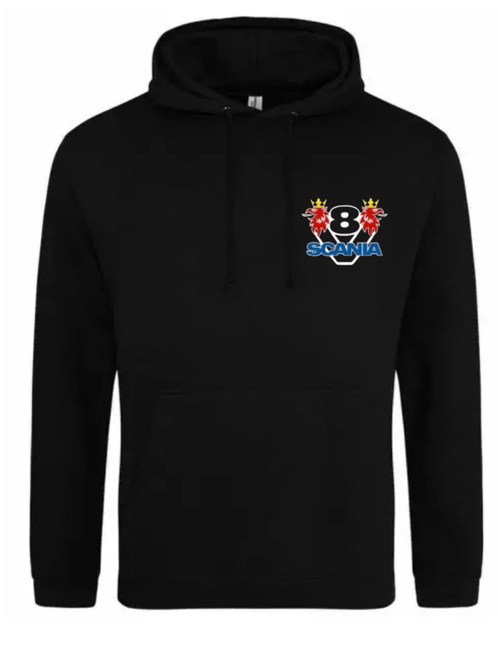 Scania V8 Hoodie (Front Logo Only)