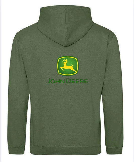 John Deere Hoodie (Front & Back Logo)